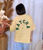 Tee-shirt sweat Matcha jaune