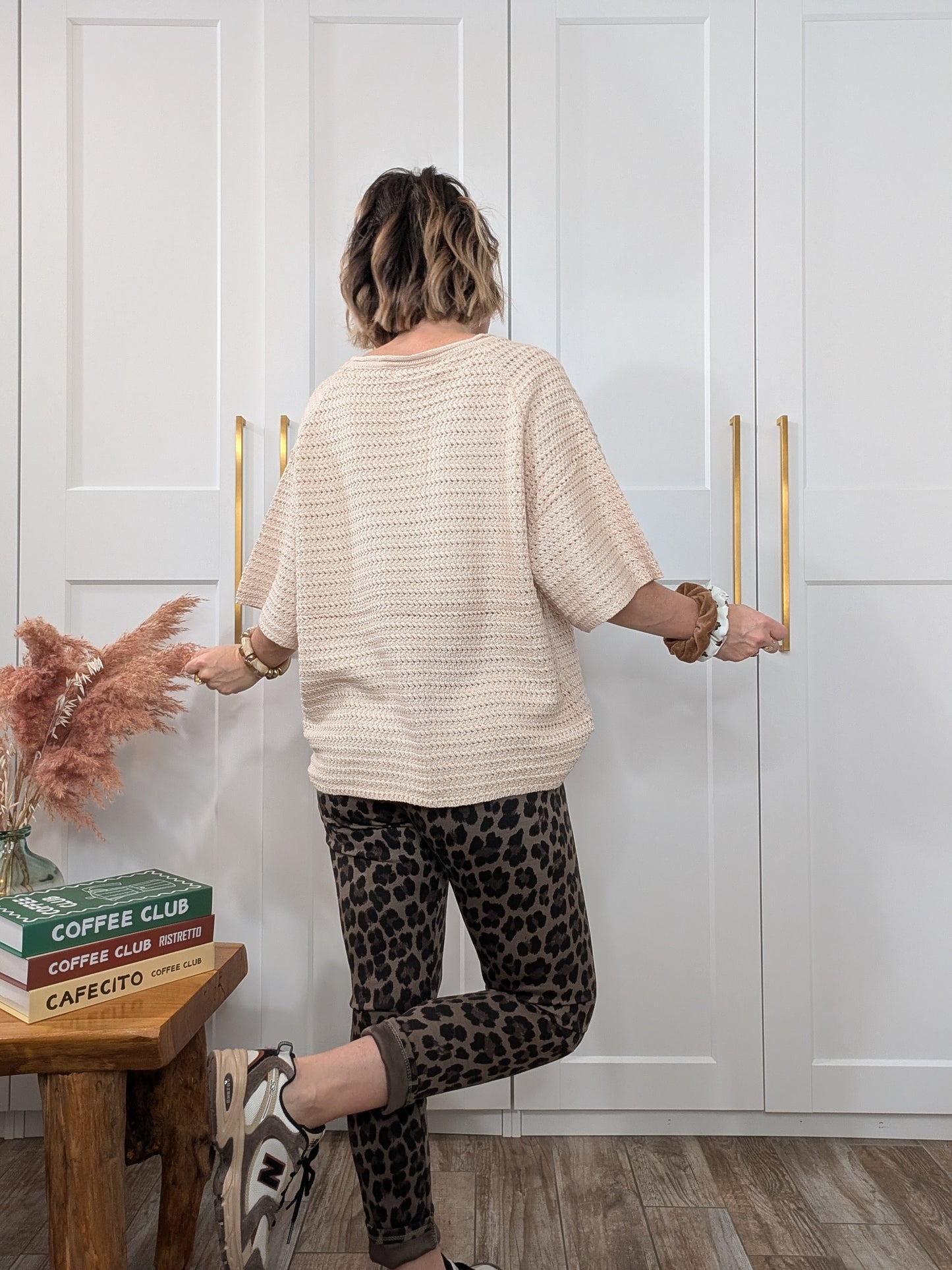 Pull Bichette beige
