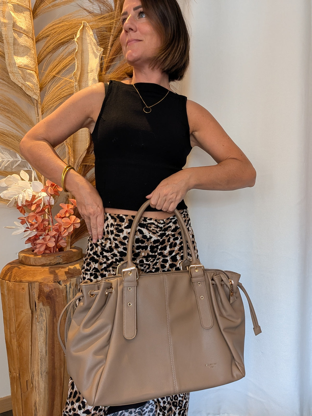 Sac Dupa taupe