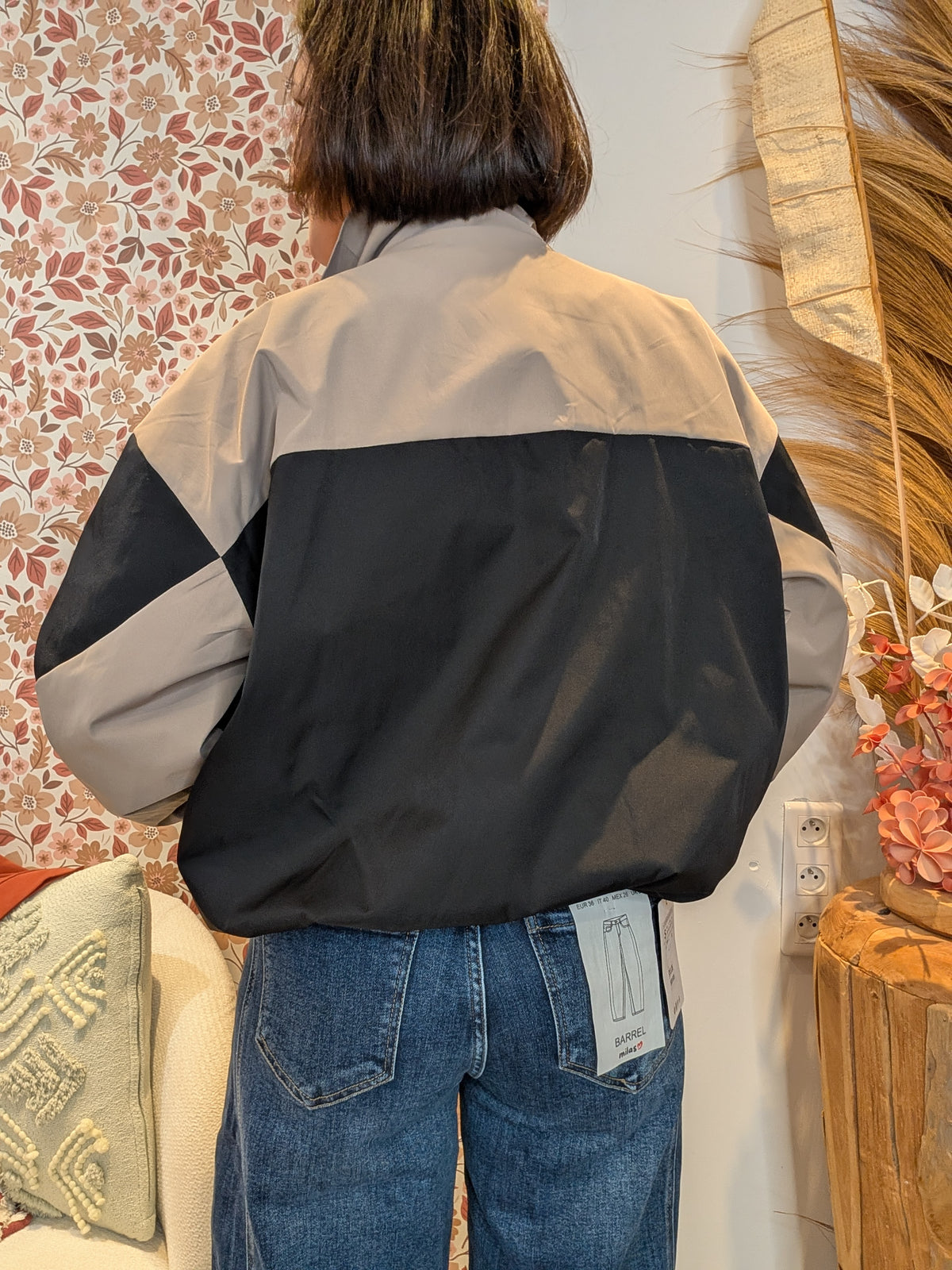 Veste bicolore