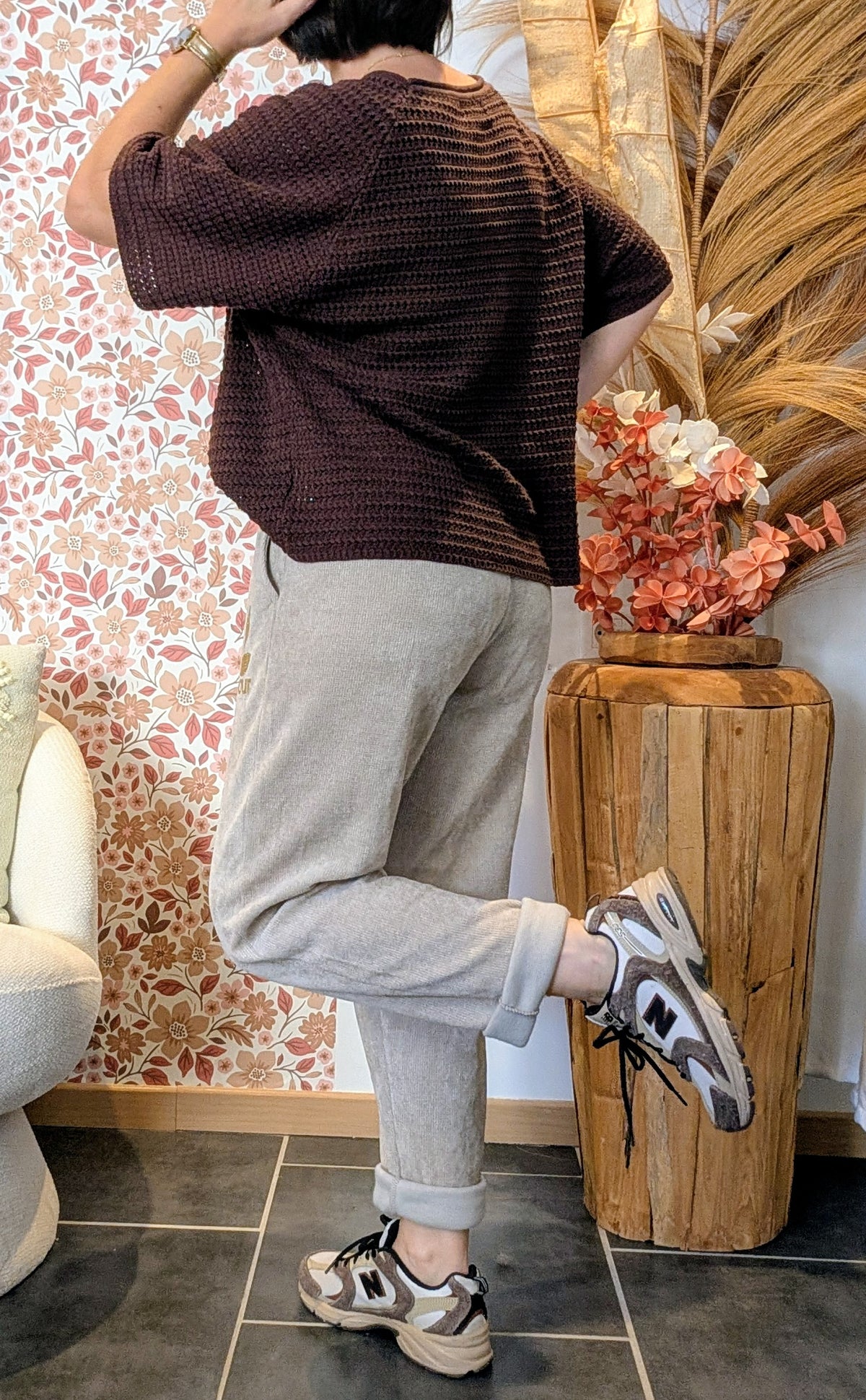 Pantalon Amour beige