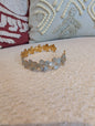 Bracelet fleur bleu Romantique