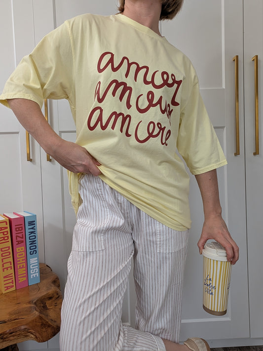 Tee-shirt Amour - La dose de soleil et de love