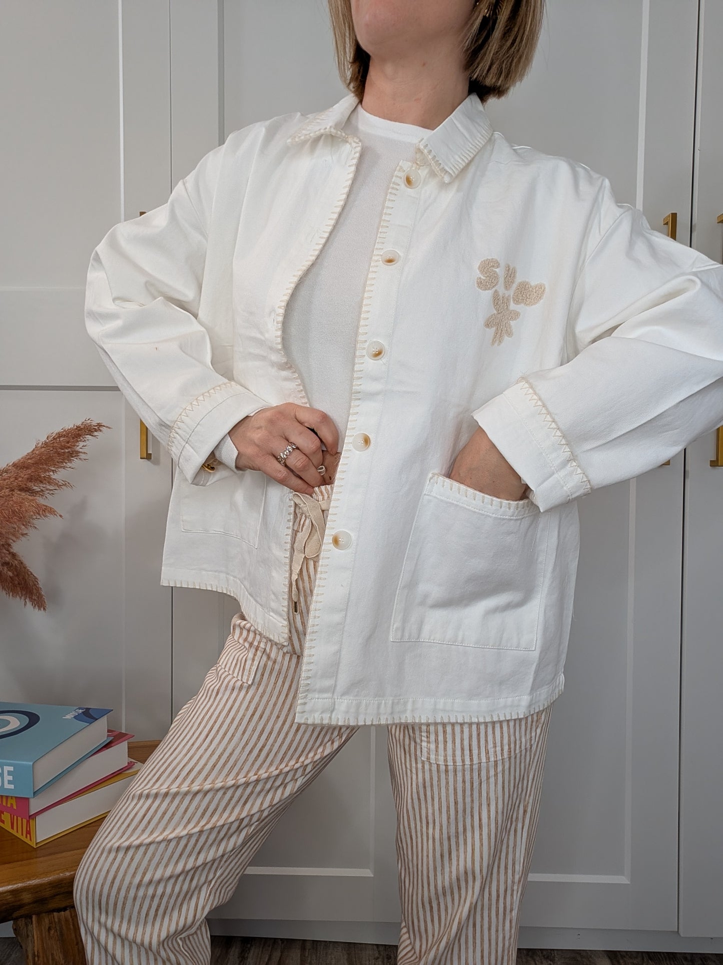 Veste Caroline - Les palmiers qui font briller ton style