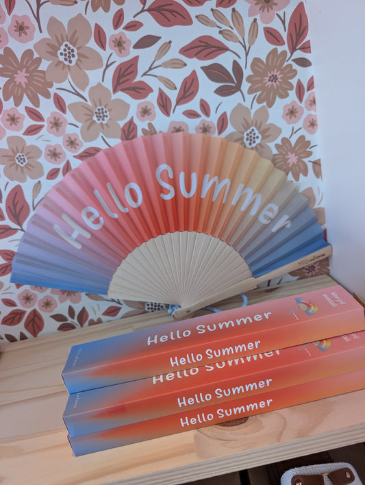 Eventail HELLO SUMMER