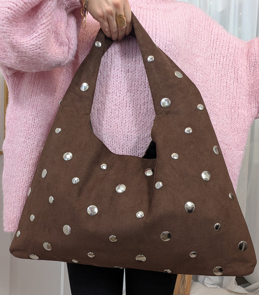 Sac clouté chocolat