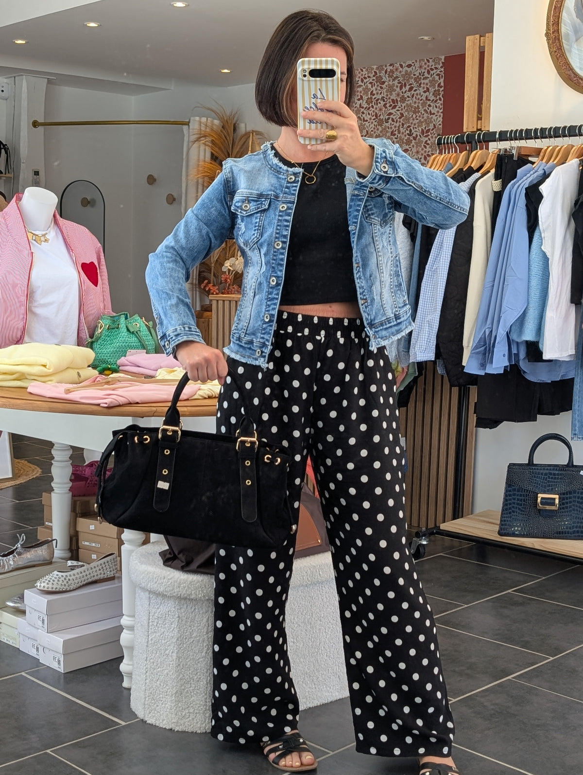 Veste jean Livio