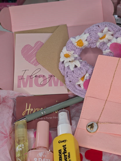 Coffret fêtes des mères - Chouchou PAQUERETTE - à personnaliser