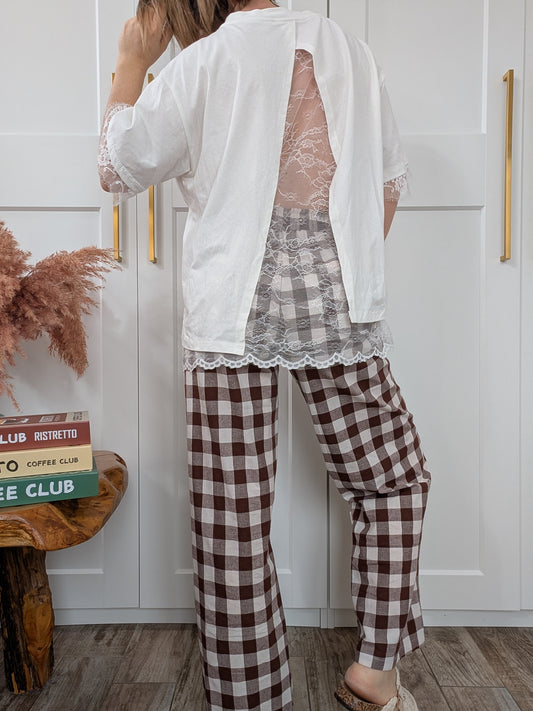 Tee-shirt oversize Dizia blanc - Le détail qui fait tout