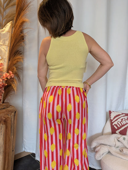 Top Avana jaune