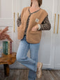 Gilet moumoute Mia camel