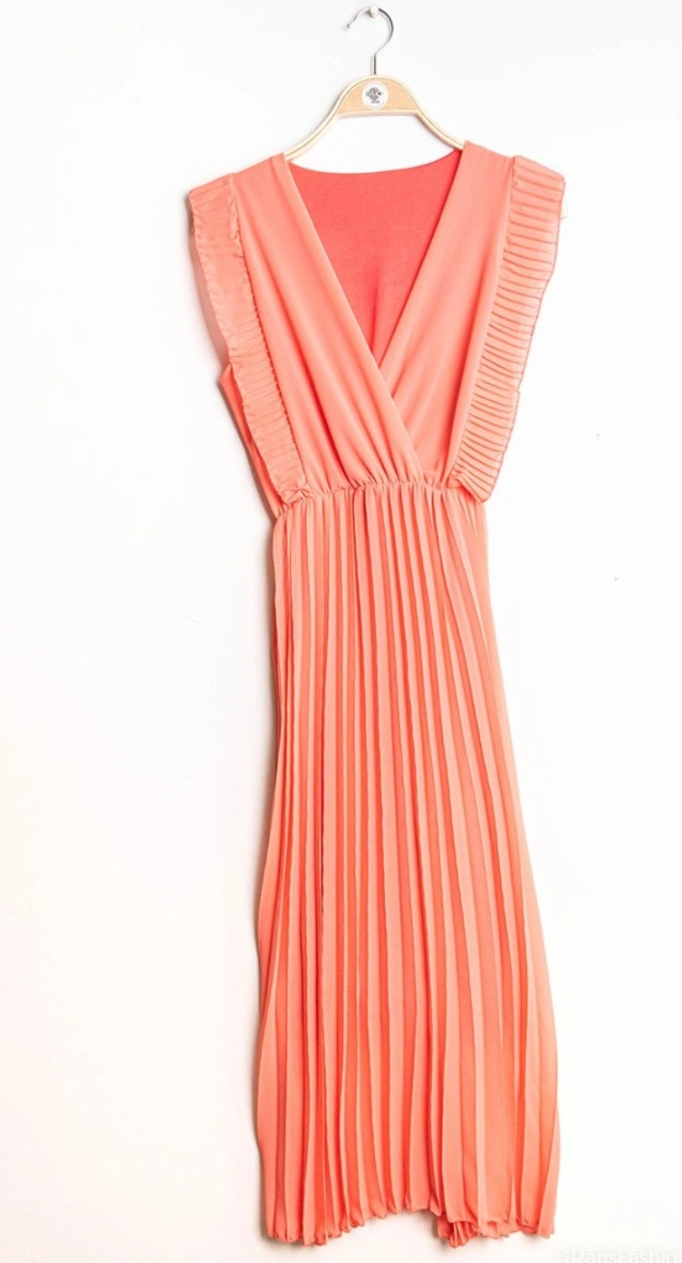 Robe Eva corail