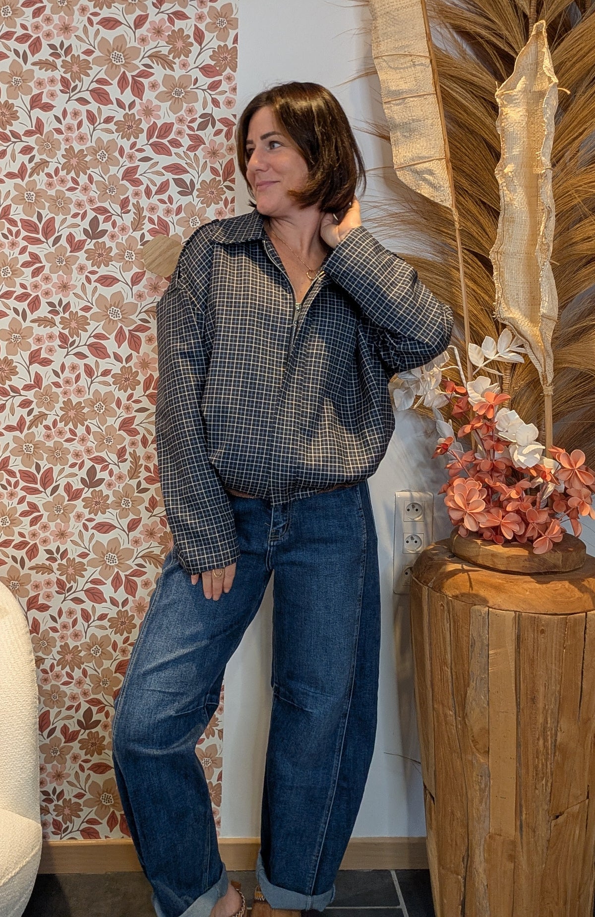 Veste Amber bleu