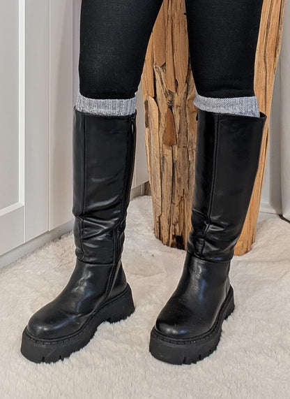 Guêtres trosadées gris