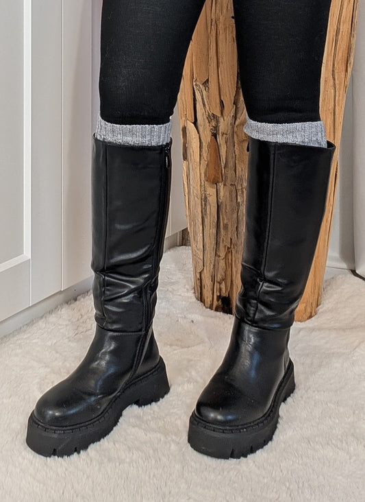 Guêtres trosadées gris