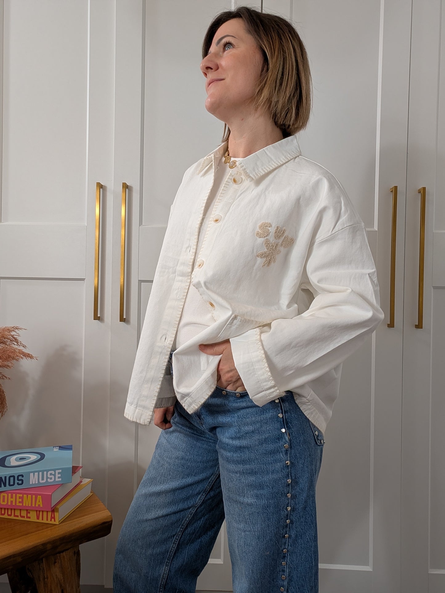 Veste Caroline - Les palmiers qui font briller ton style