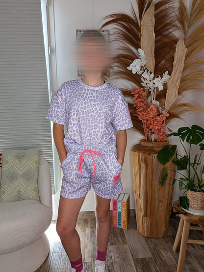 Ensemble Elsa violet (4-14 ans)