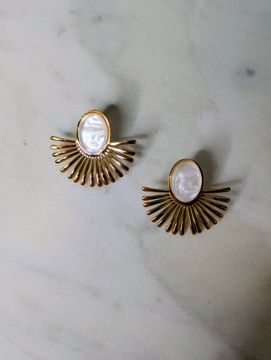 Boucles d'oreilles Soleil