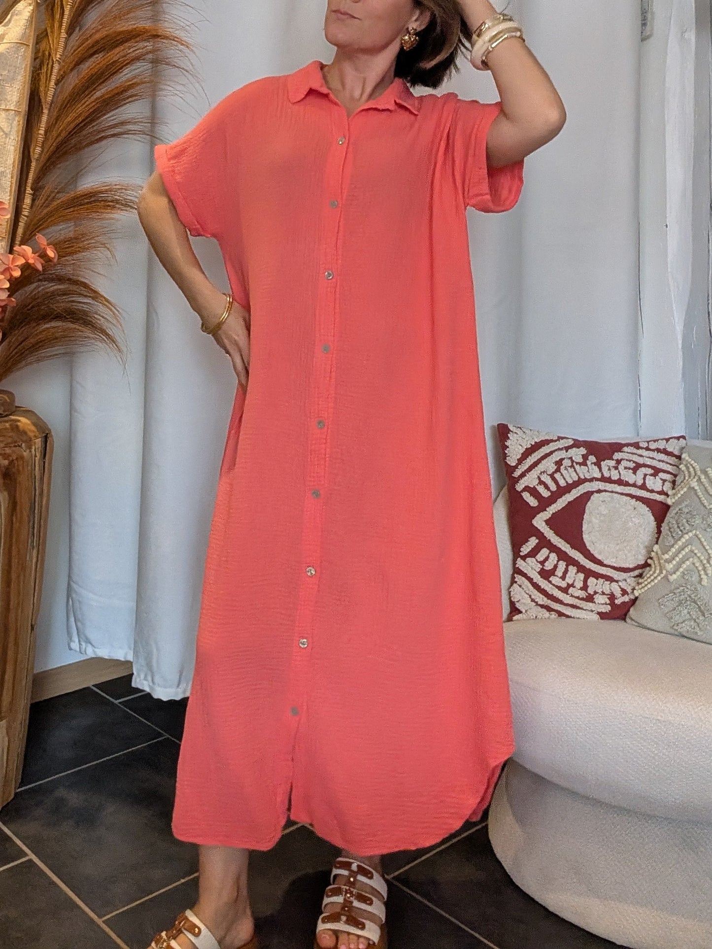 Robe Malo corail