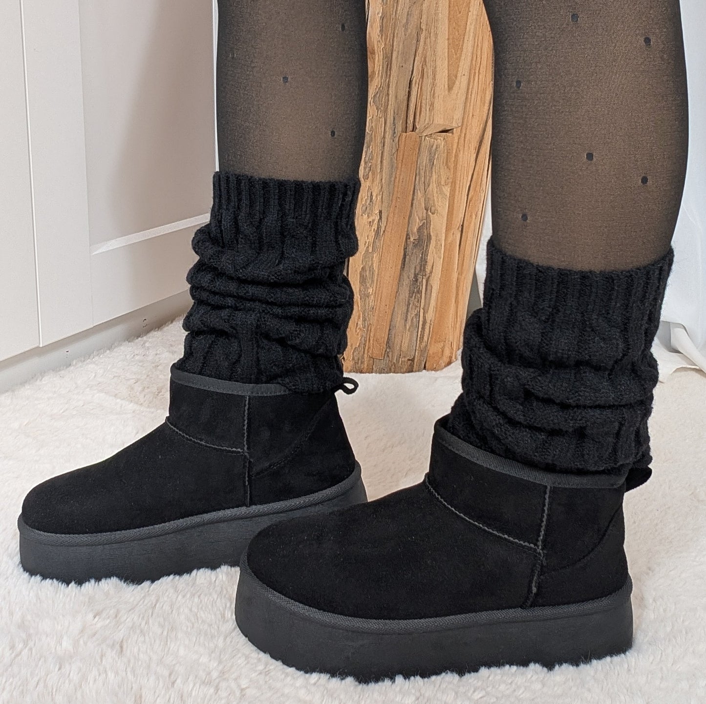 Guêtres trosadées  noir