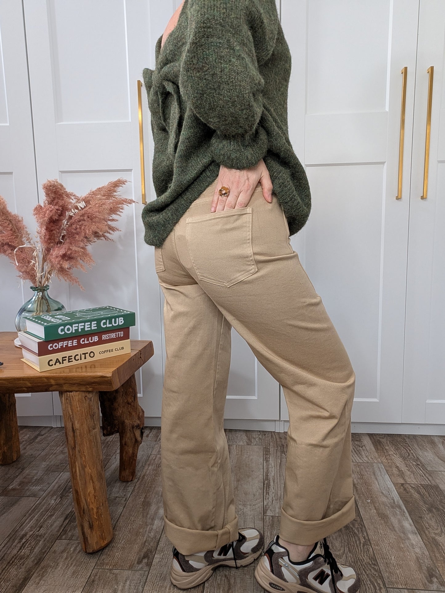Pantalon Raya camel