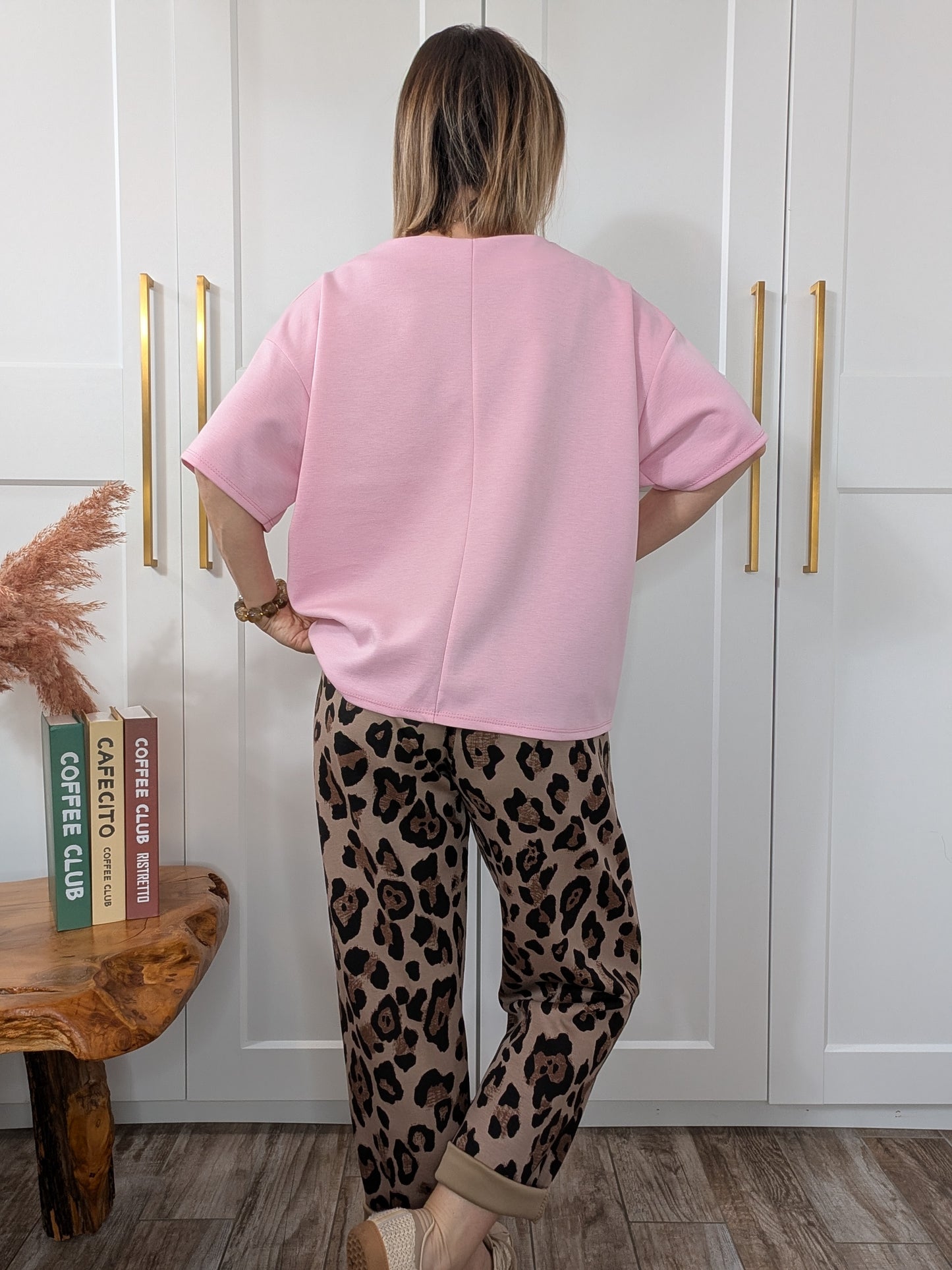 Tee-shirt Jeanne rose