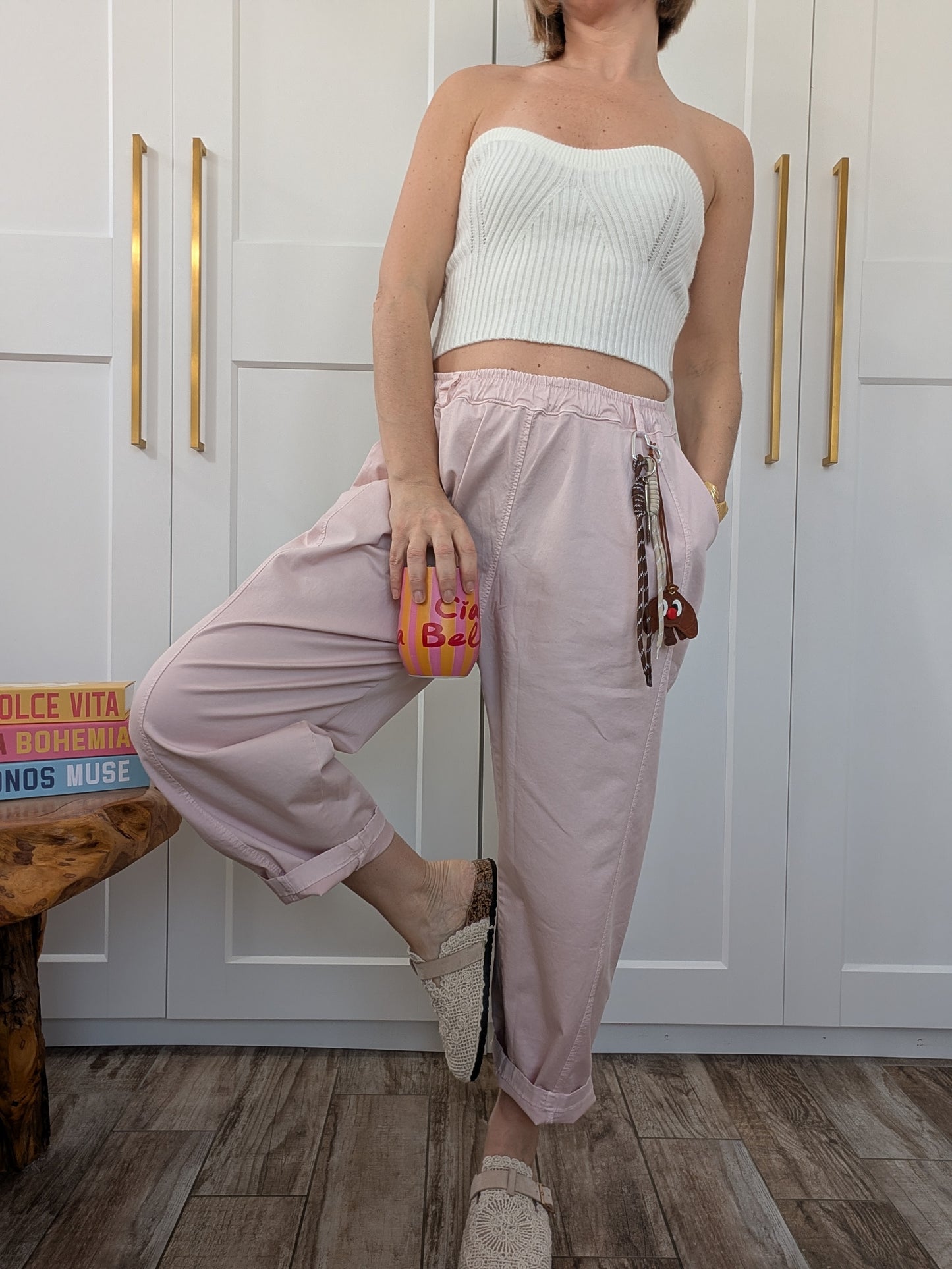 Pantalon Charms rose