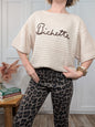 Pull Bichette beige
