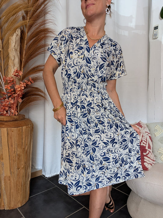 Robe Zoé bleu
