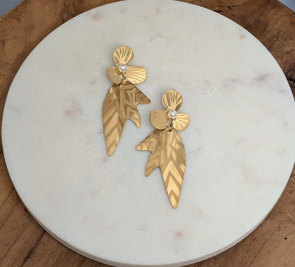 Boucles d'oreilles Perla