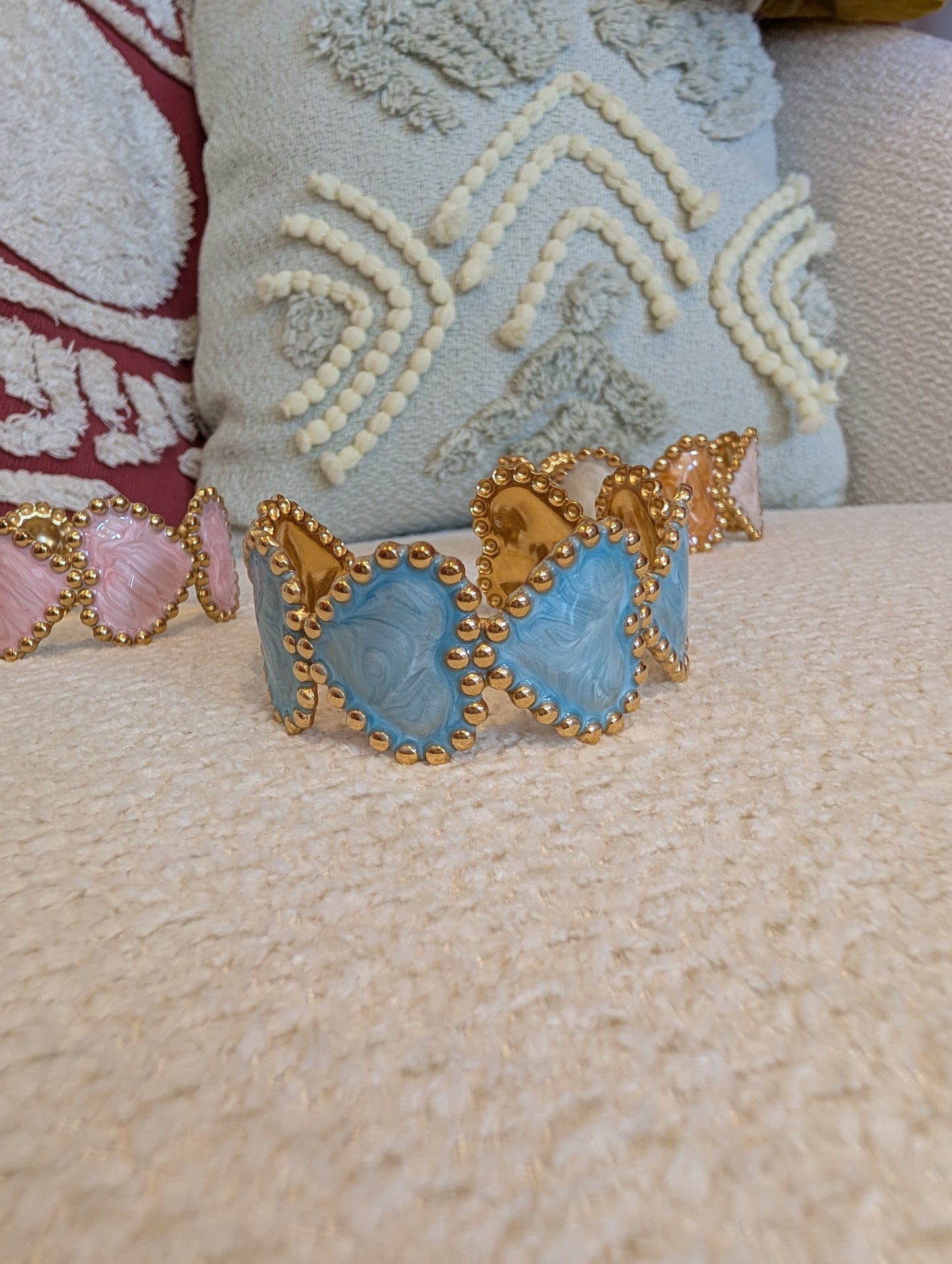 Bracelet coeur bleu Love