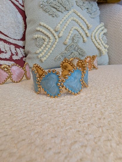 Bracelet coeur bleu Love