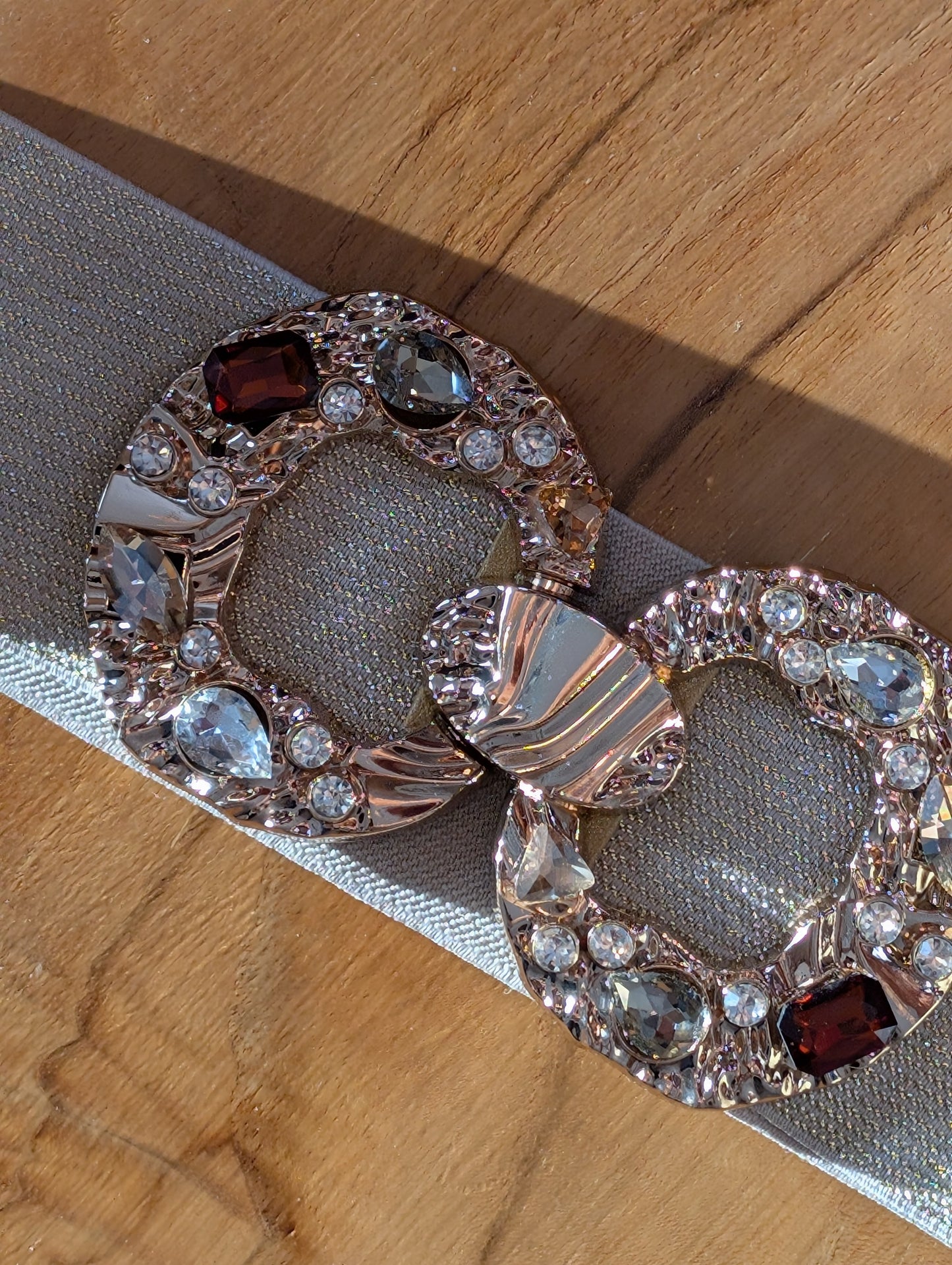 Ceinture élastique Strass