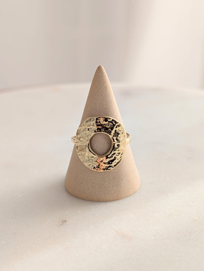 Bague Martelet creux