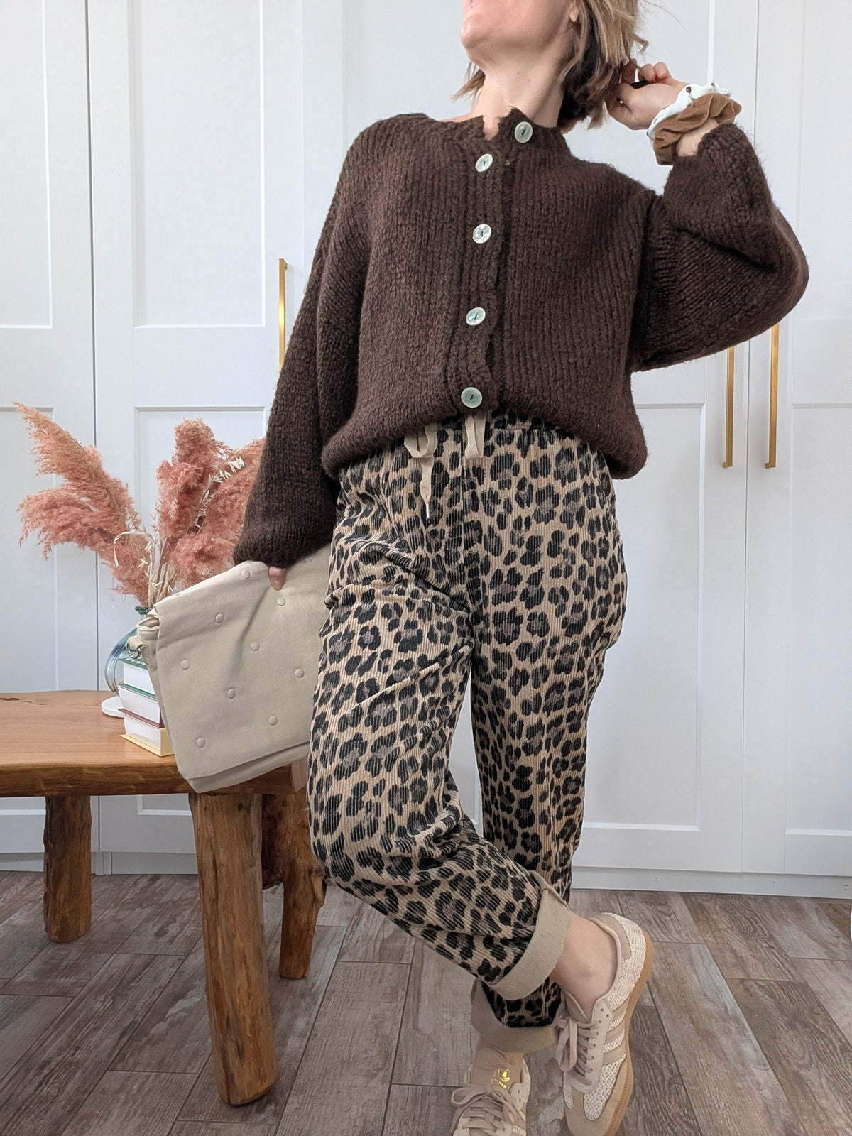 Gilet Lou chocolat