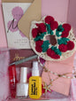 Coffret fêtes des mères - Chouchou CERISES - à personnaliser