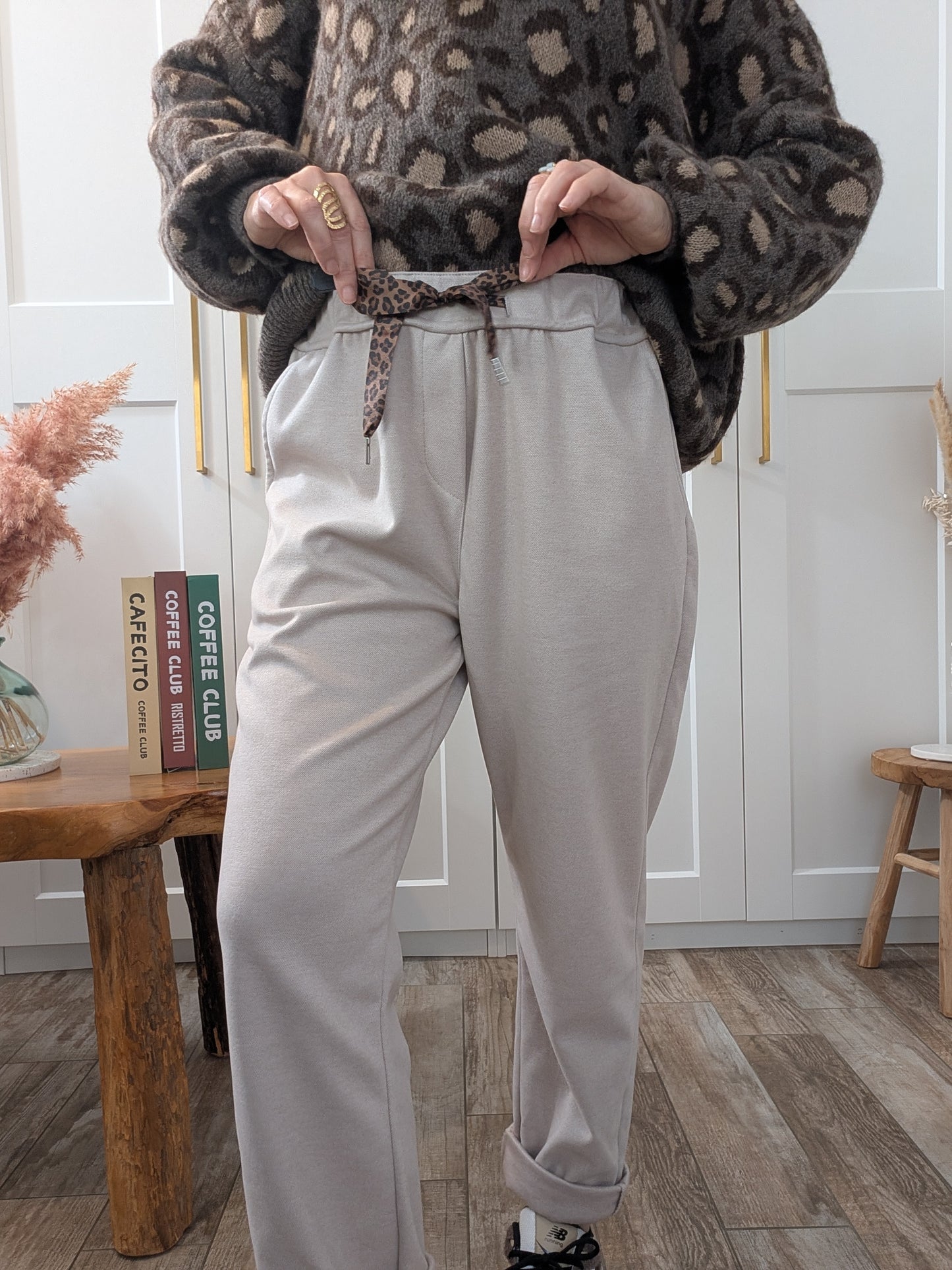 Pantalon Maeva crême